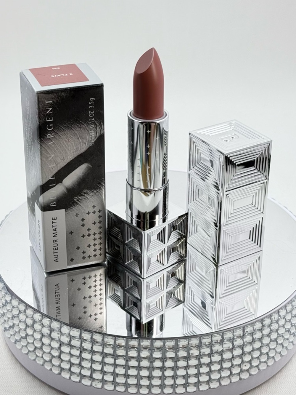 Belle En Argent Auteur Matte Lipstick — 3 Plays Full Size 3.5g BNIB